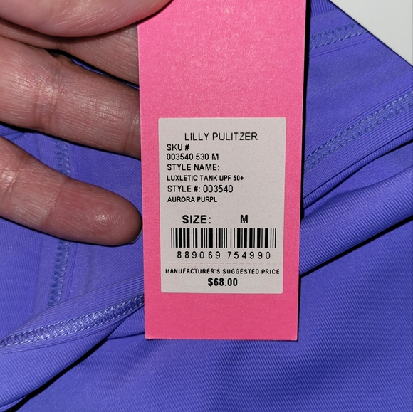 Lilly Pulitzer Luxletic Tank Top - Picture 3 of 3
